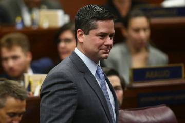 Nevada Assembly Speaker Steve Yeager, D-Las Vegas. (Chase Stevens/Las Vegas Review-Journal)