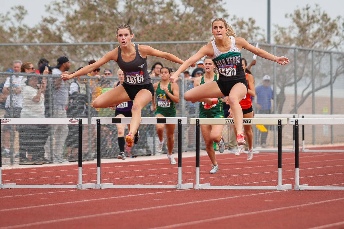 Foothill High School senior Sydney Gibson (Left) and Palo Verde High School senior Berklie Ahla ...
