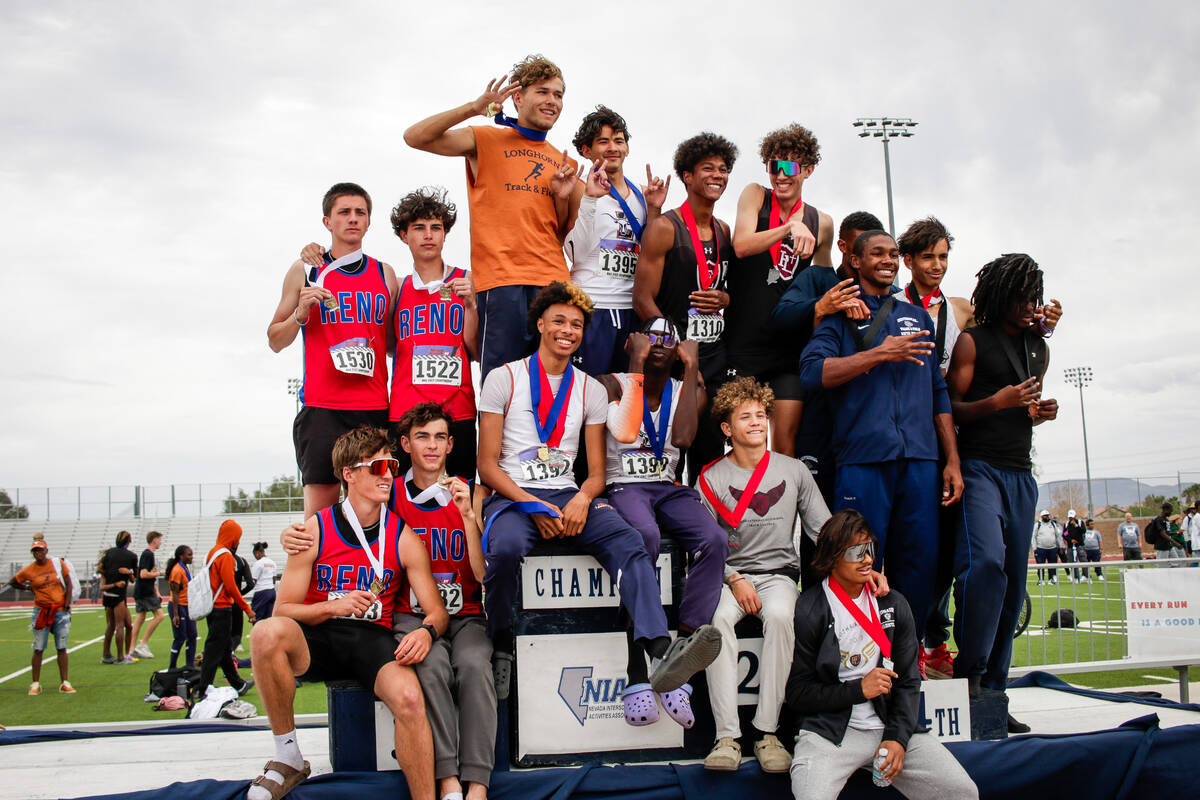 Legacy High School (First place), Faith Lutheran (Second place), Reno High School (Third place) ...