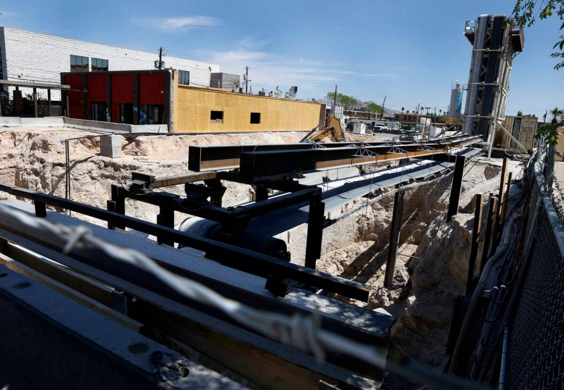 Construction is underway at the former Firefly Tapas Kitchen & Bar at 3824 Paradise Rd., ...