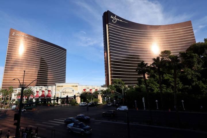 Wynn Las Vegas on the Strip Monday, Oct. 31, 2022. (K.M. Cannon/Las Vegas Review-Journal) @KMCa ...