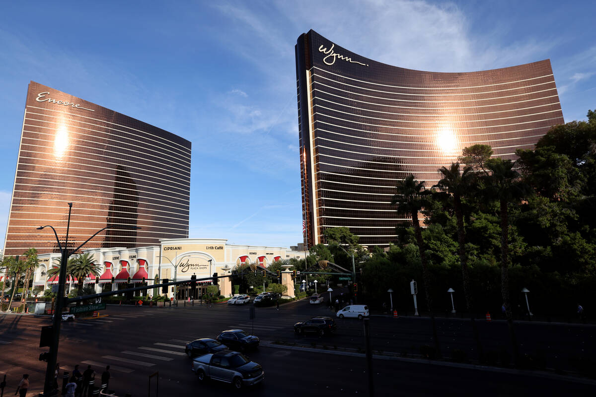 Wynn Las Vegas on the Strip Monday, Oct. 31, 2022. (K.M. Cannon/Las Vegas Review-Journal) @KMCa ...