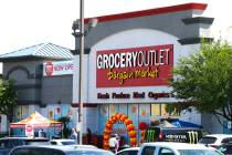 A new Grocery Outlet at 9320 S. Eastern Avenue is seen Thursday, May 1, 2025, in Las Vegas. (S ...