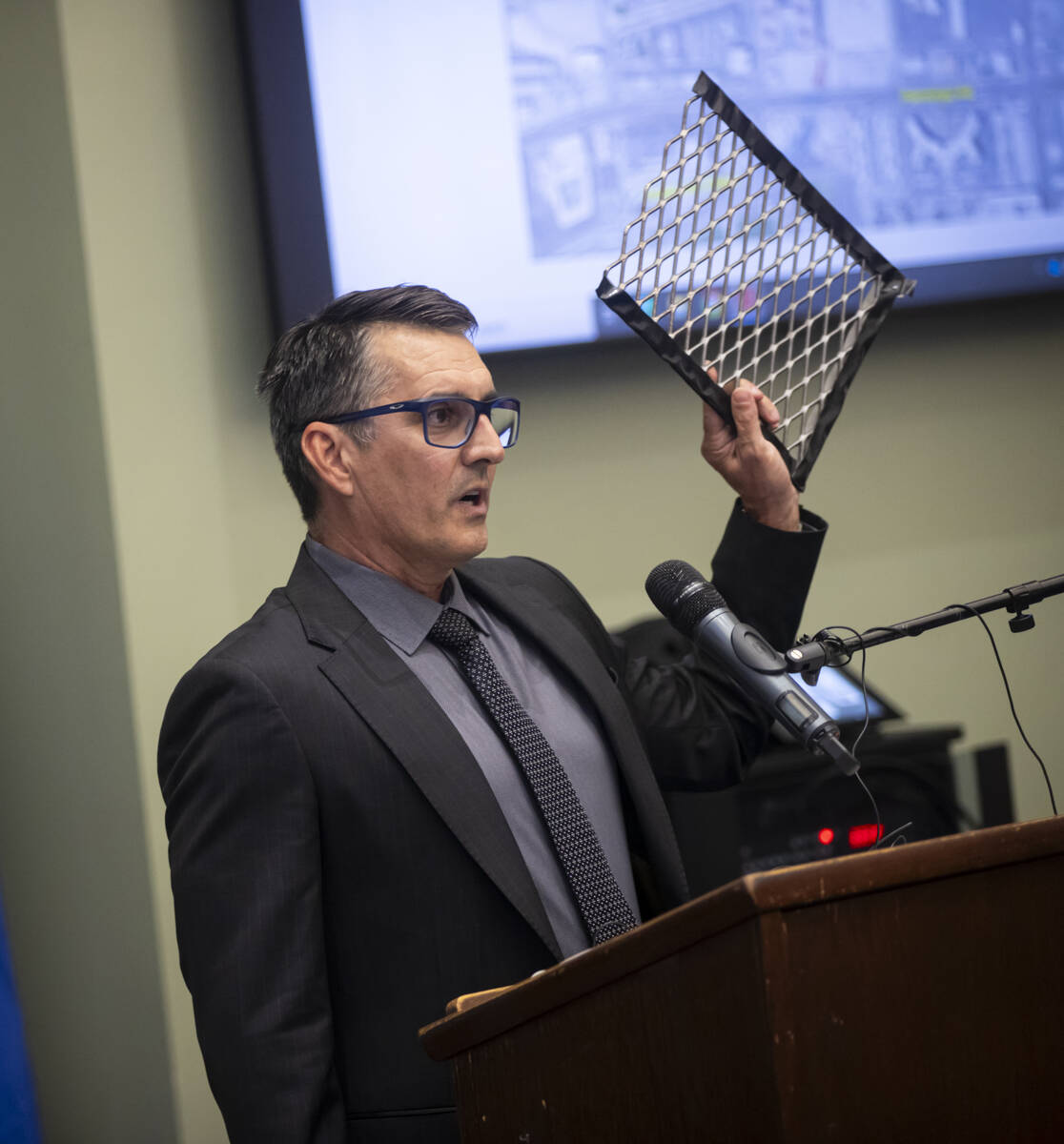Andrew Trelease, general manager/chief engineer for the Clark County Regional Flood Control Dis ...