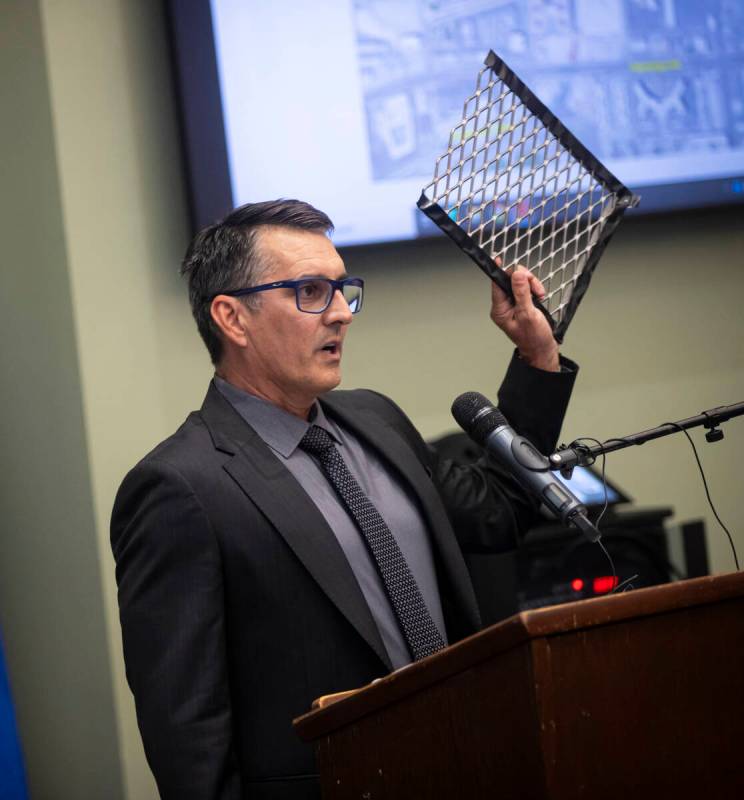 Andrew Trelease, general manager/chief engineer for the Clark County Regional Flood Control Dis ...