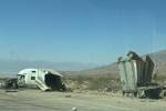 Truck driver dies after crashing into historic Death Valley building
