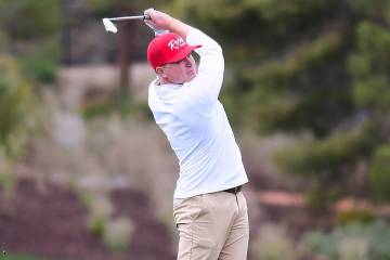 Caden Fioroni will compete with the UNLV men's golf team at the NCAA championships in Carlsbad, ...