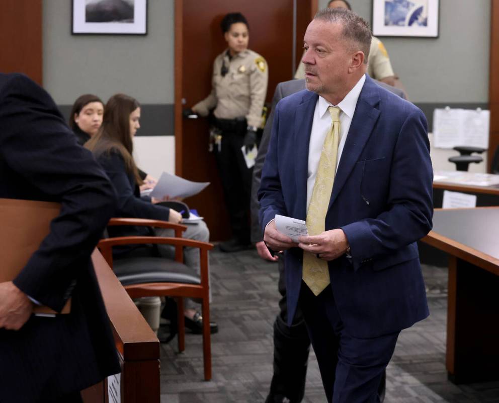 Defense attorney Gary Guymon, accused of sex trafficking and plotting with felons to kill a cli ...