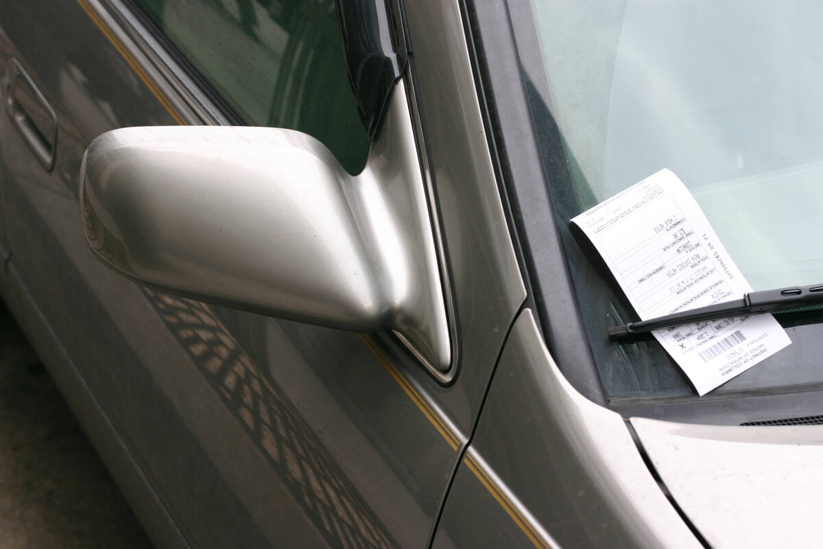Las Vegas has approved a program that lets qualifying parking tickets be paid with donations of ...