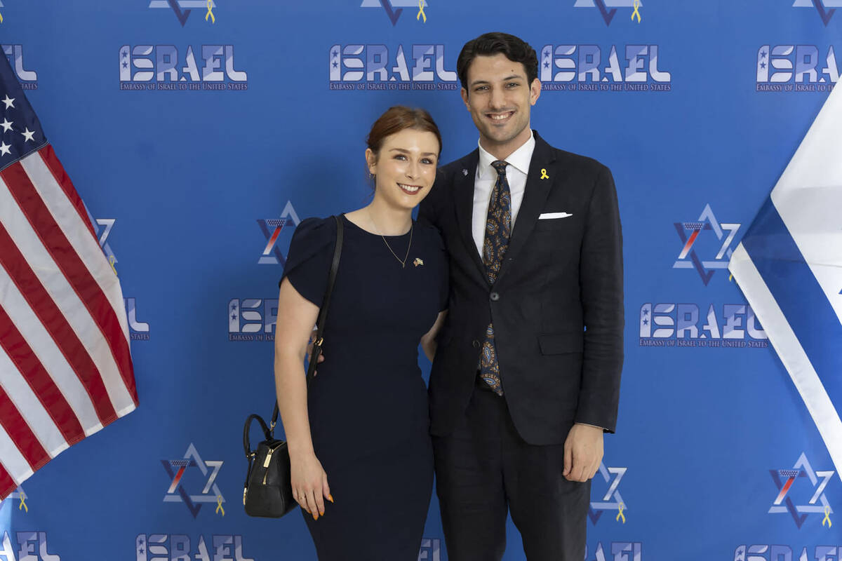 Israel's embassy in the U.S. has posted a photo of the two victims of the shooting overnight in ...