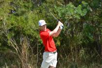 Sophomore Zach Little had UNLV's low round of the NCAA championship on Saturday with a 1-under ...
