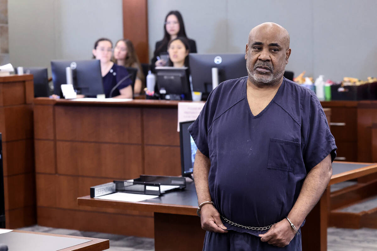 Duane “Keffe D” Davis, accused in the fatal shooting of rapper Tupac Shakur, arri ...