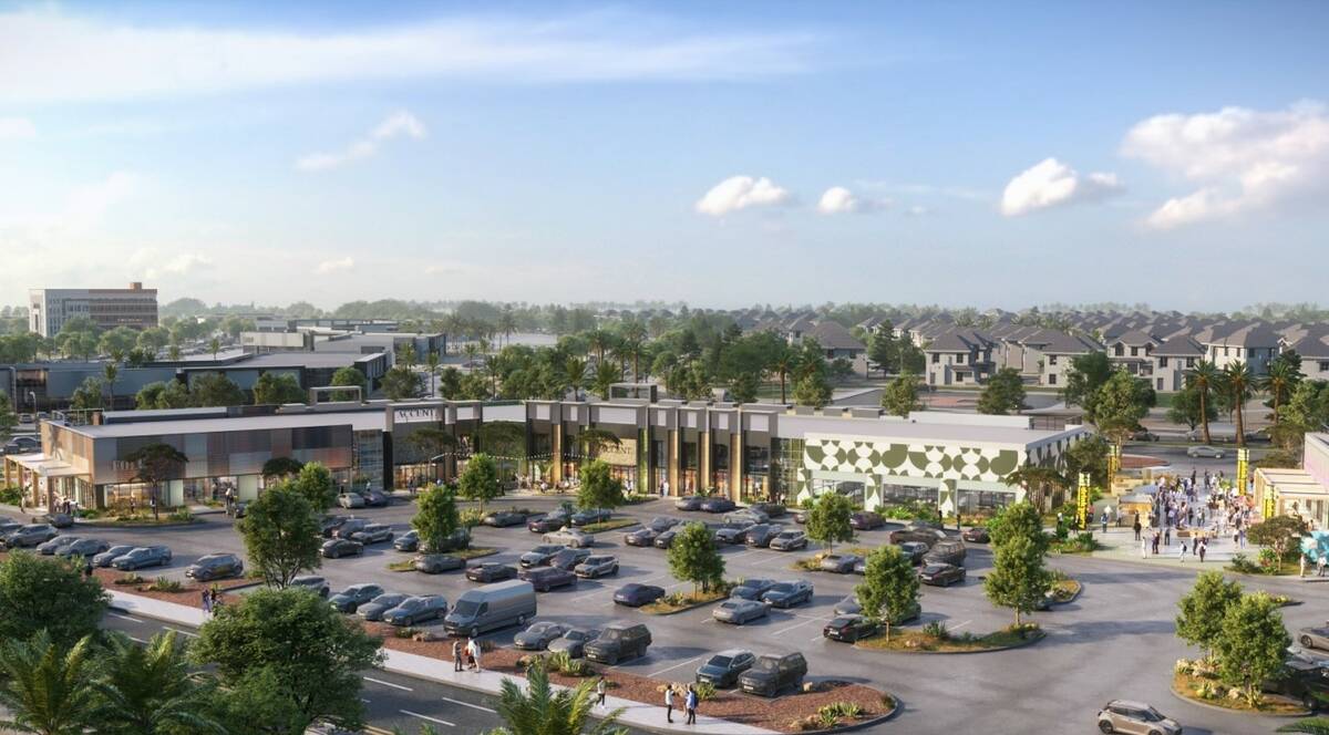 An artist's rendering of The Cliff at Green Valley Ranch, a proposed redevelopment of an existi ...