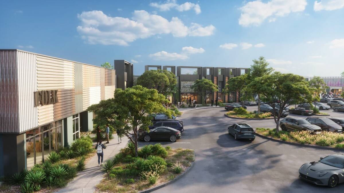 An artist's rendering of The Cliff at Green Valley Ranch, a proposed redevelopment of an existi ...