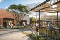 An artist's rendering of The Cliff at Green Valley Ranch, a proposed redevelopment of an existi ...