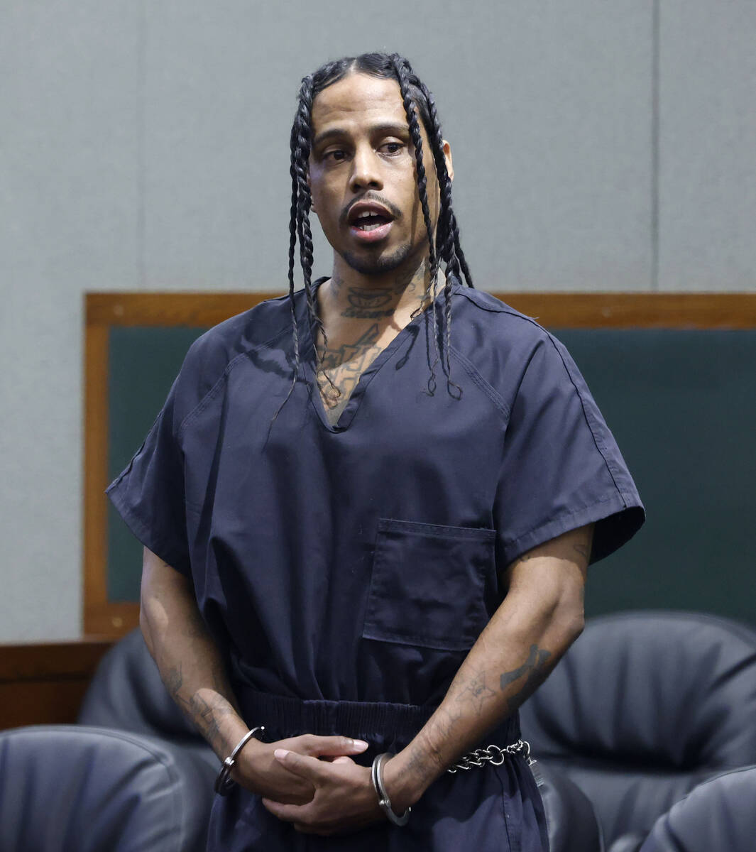 Gerald Oglesby, who pleaded guilty to the killing of his 5-year-old son in 2022, addresses the ...
