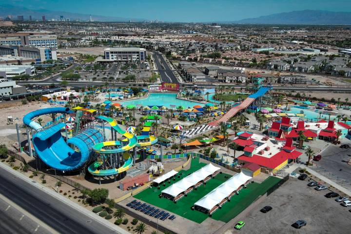 Cowabunga Bay water park is seen Tuesday, June 3, 2025, in Henderson. (Sam Morris/Las Vegas Rev ...