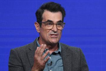 Ty Burrell participates in Fox's Animation Domination panel for "Bless the Harts" and ...