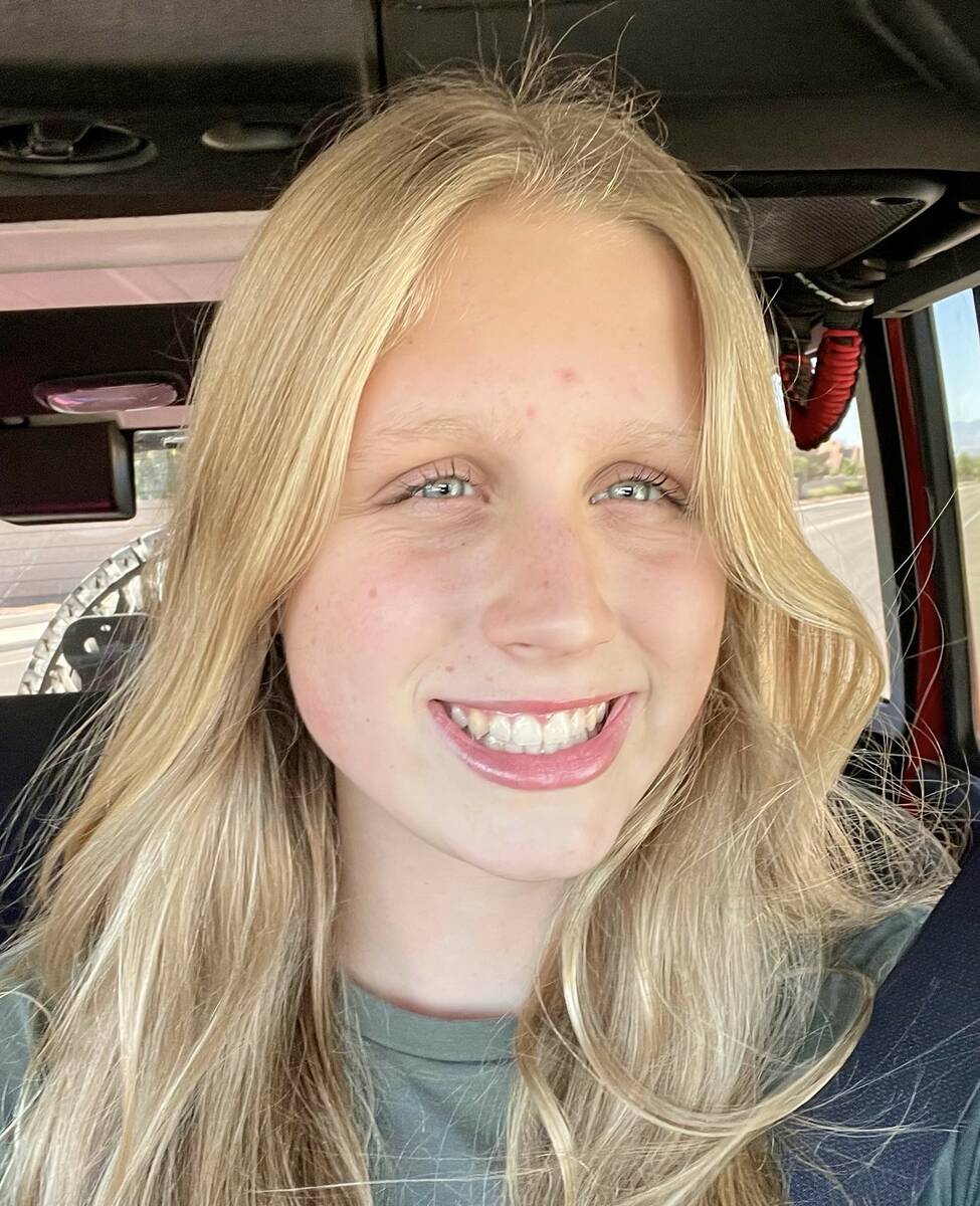 Arbor View's Sienna Zauder is a member of the Nevada Preps All-Southern Nevada girls swimming a ...