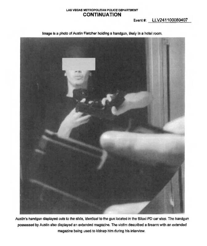 This is a copy from a page of the a Metropolitan Police Department report about the arrest of t ...