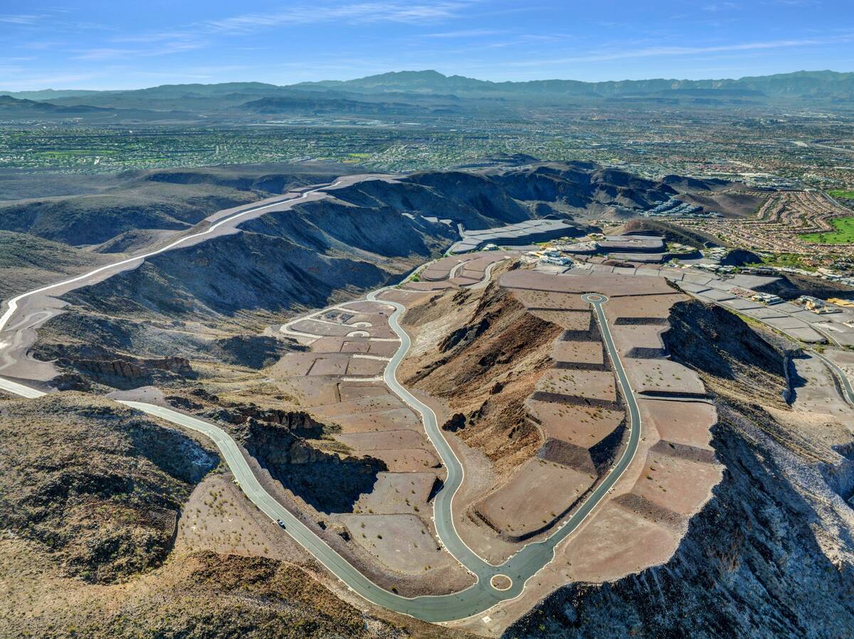 Ascaya, a luxury housing community in the Henderson mountains, has released its final 58 homesi ...