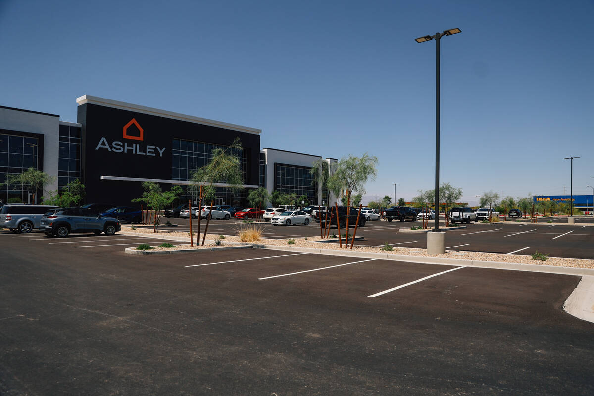 Ashley Furniture on Friday, May 30, 2025, in Las Vegas. (Madeline Carter/Las Vegas Review-Journal)