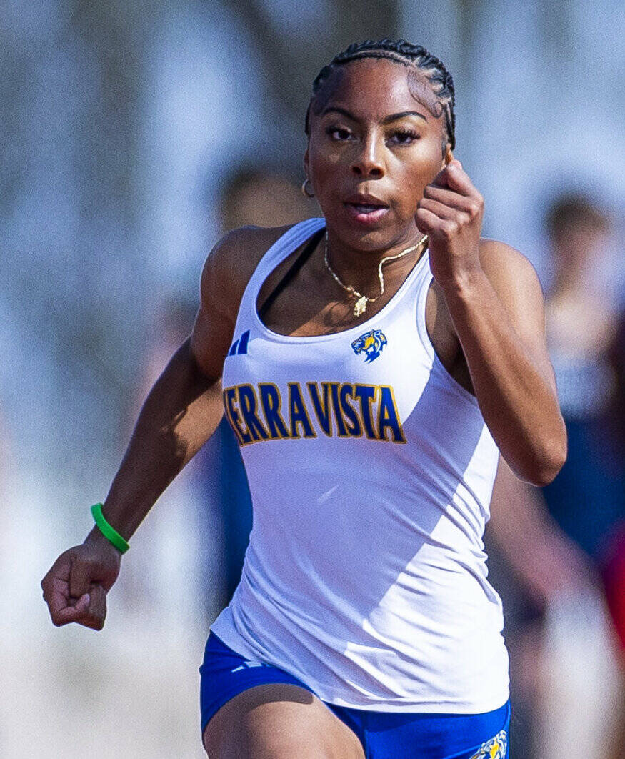 Sierra Vista's Anaiyah Ross is a member of the Nevada Preps All-Southern Nevada girls track and ...