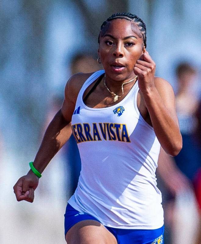 Sierra Vista's Anaiyah Ross is a member of the Nevada Preps All-Southern Nevada girls track and ...