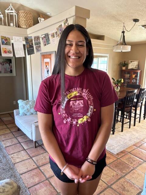 Virgin Valley's Audrey Fiso is a member of the Nevada Preps All-Southern Nevada girls track and ...
