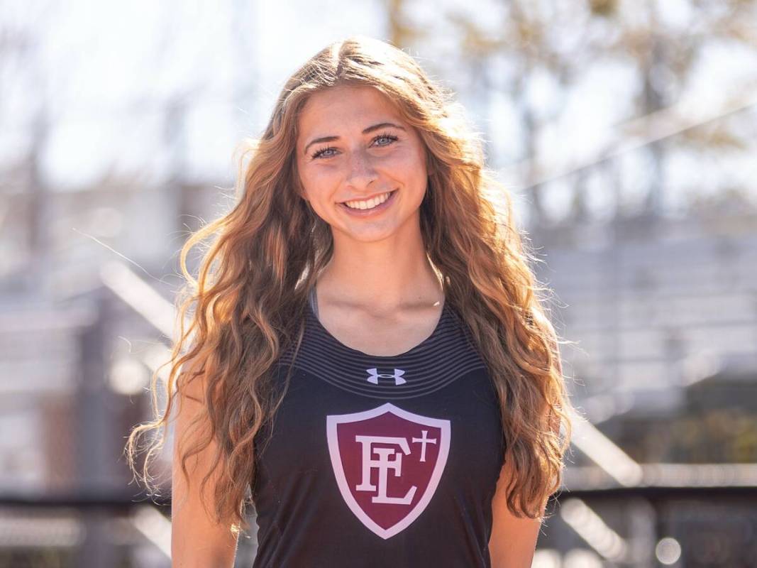 Faith Lutheran's Julia Vancura is a member of the Nevada Preps All-Southern Nevada girls track ...