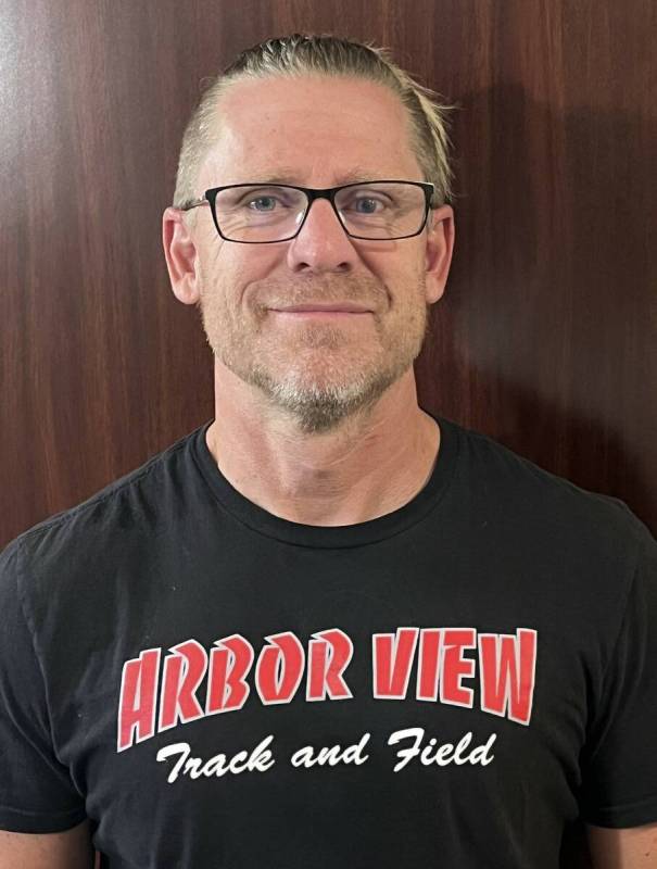 Arbor View coach Scott Thrasher is the Coach of the Year on the Nevada Preps All-Southern Nevad ...