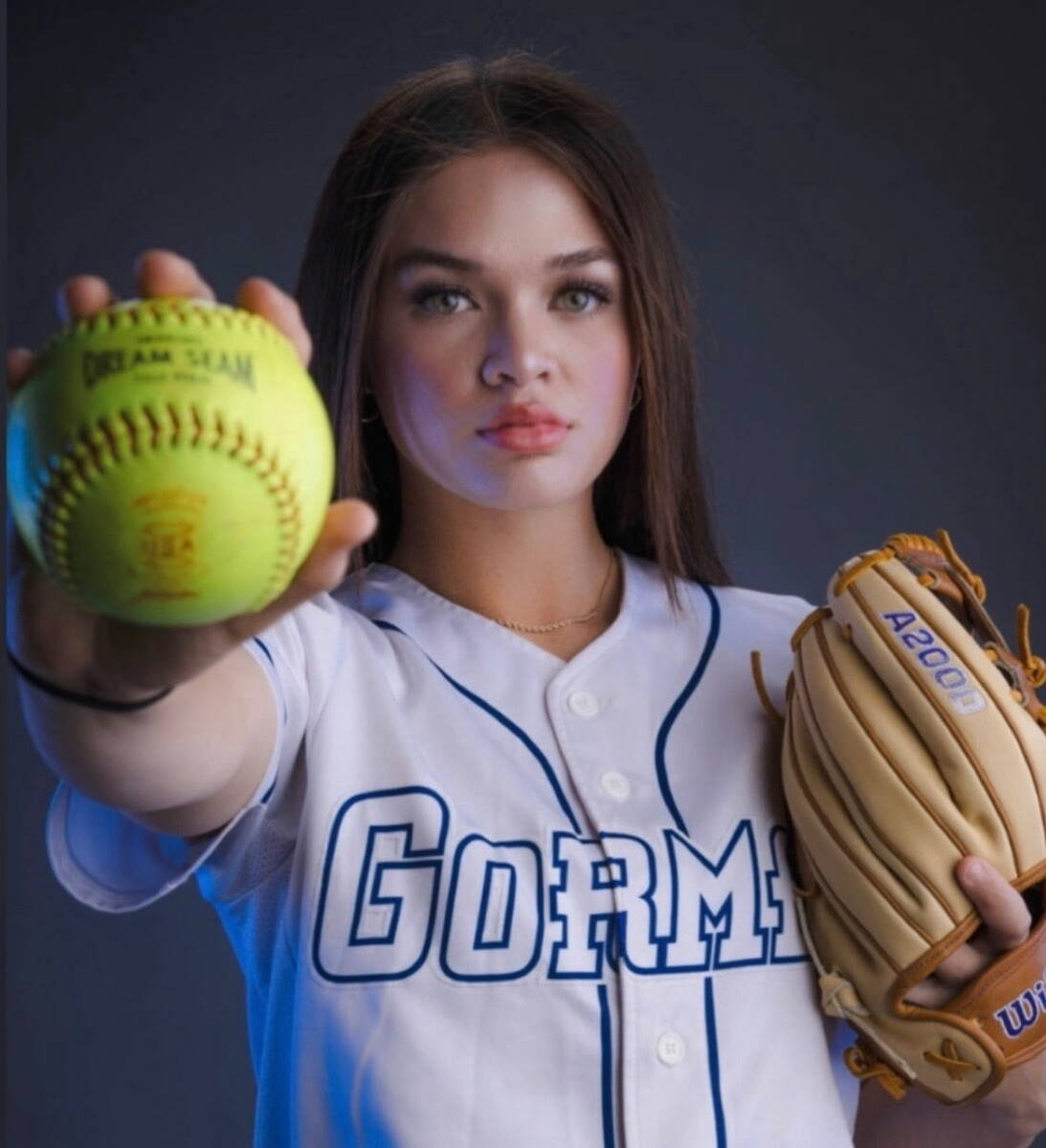 Bishop Gorman's Charlie Simi is a member of the Nevada Preps All-Southern Nevada softball team.