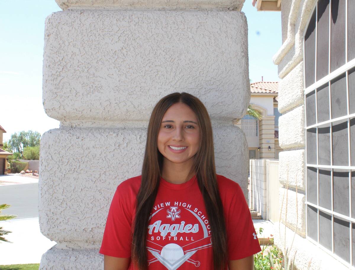 Arbor View's Madilyn Lowy is a member of the Nevada Preps All-Southern Nevada softball team.
