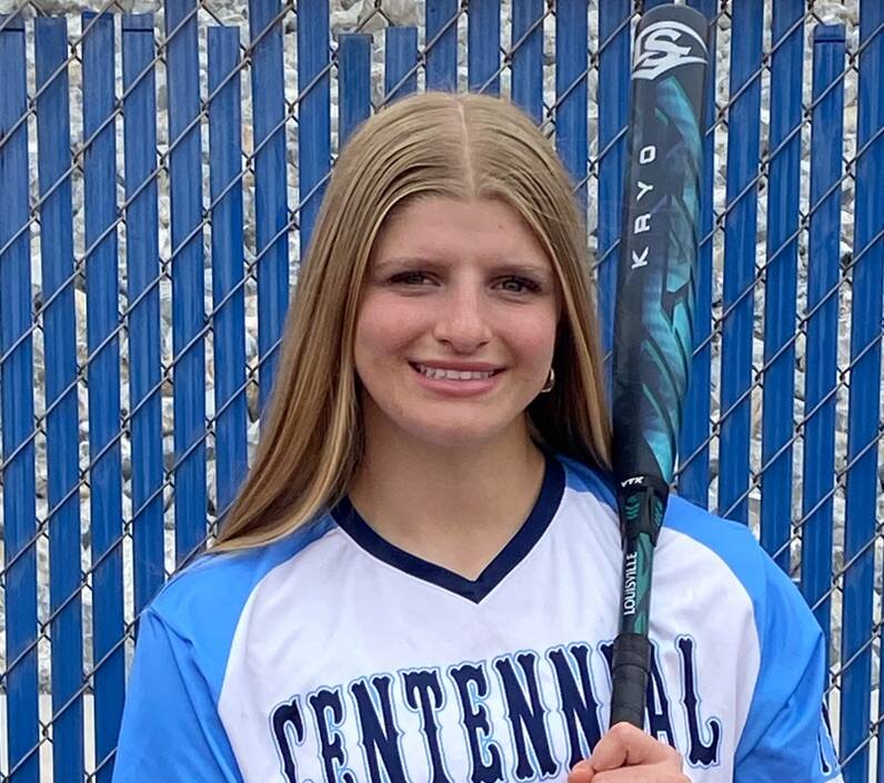 Centennial's Sloane Merrell is a member of the Nevada Preps All-Southern Nevada softball team.