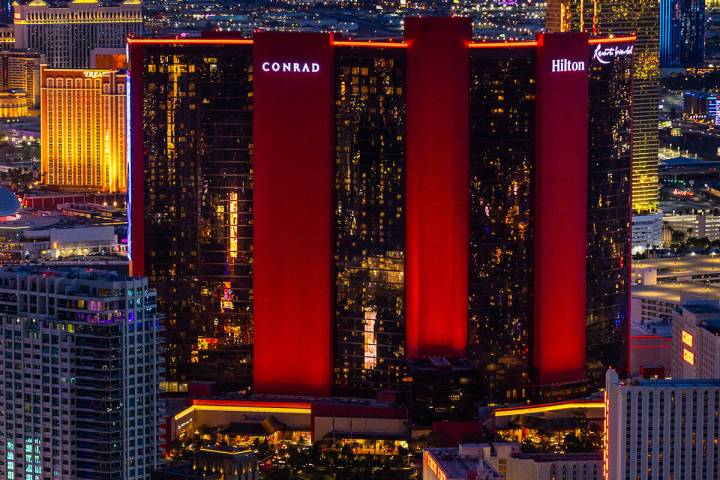 Resorts World Las Vegas reported a 22 percent year-over-year decline in revenue and a 75 percen ...