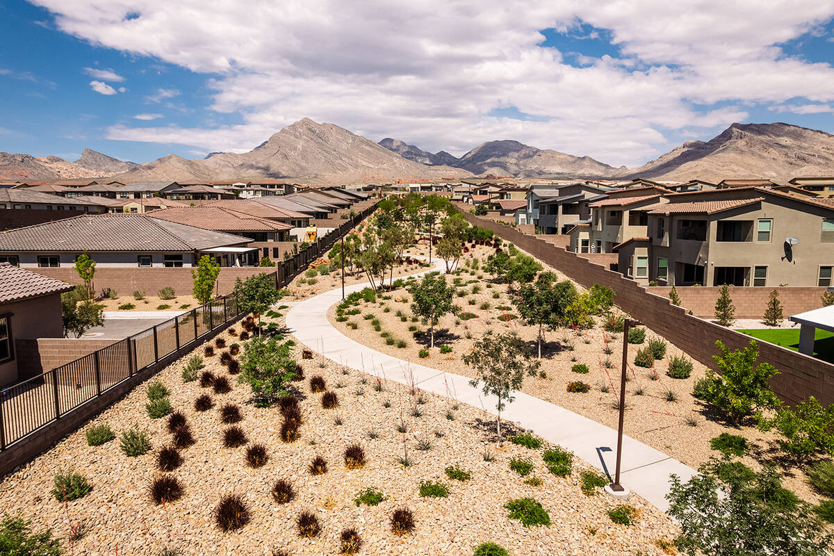 Summerlin’s 200-plus mile trail system, which connects neighborhoods and residents with parks ...