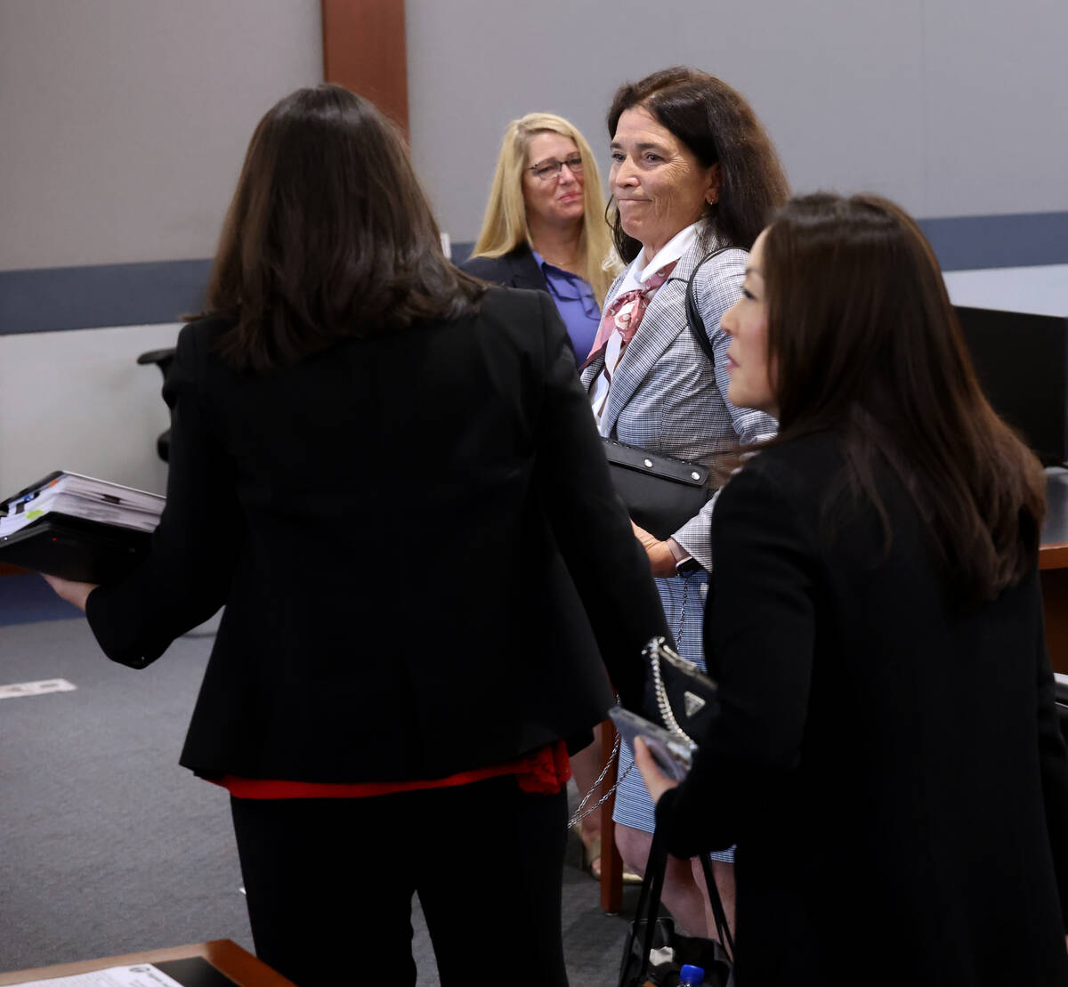 Dara Goldsmith, an attorney for Richard Hsieh, administrator of his son Tony Hsieh’s est ...
