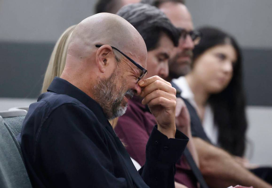 Ghost Adventures Star Aaron Goodwin weeps as his wife Victoria Goodwin, who pleaded guilty to h ...