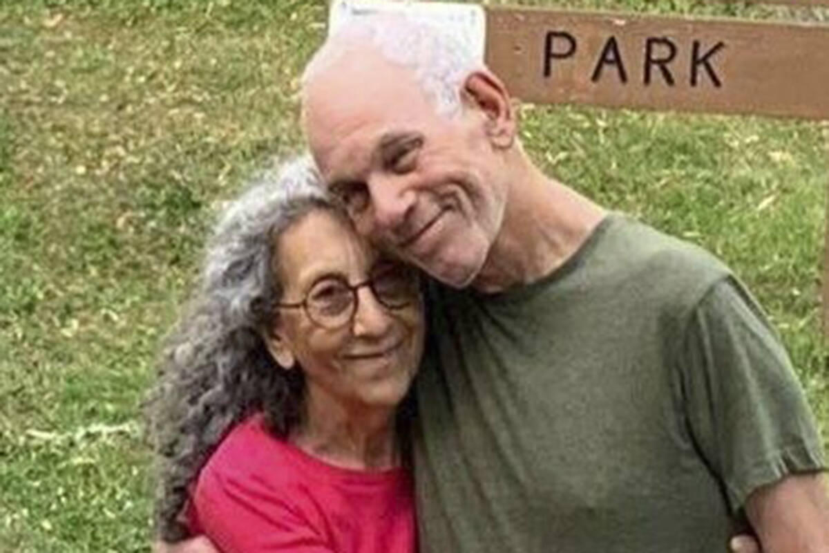 This undated photo provided by Hostage's Family Forum shows Israeli hostage Judih Weinstein and ...