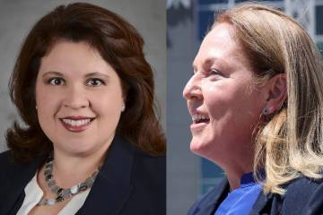 Stephanie Garcia-Vause, left, and Hollie Chadwick (courtesy/Las Vegas Review-Journal)