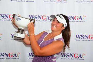 Zoe Parker, Las Vegas City Amateur 2025 women's champion. (WSNGA)
