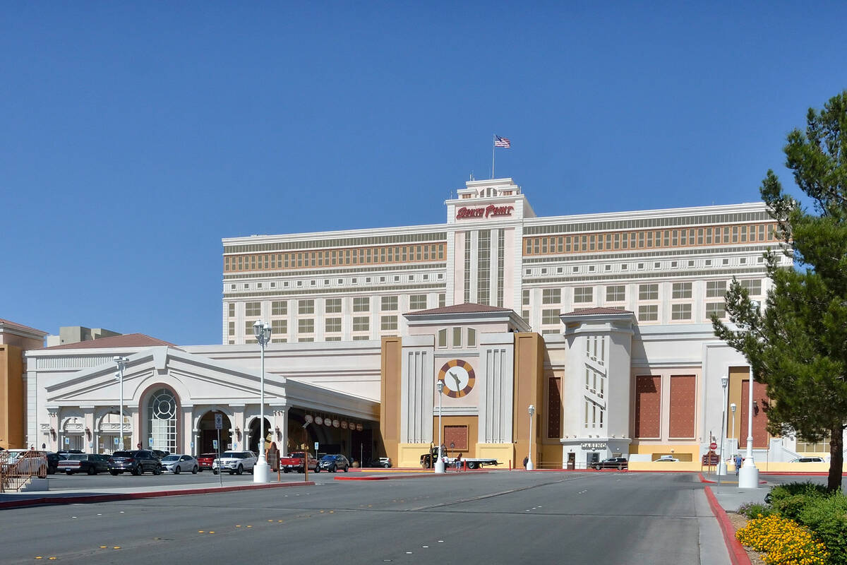 The exterior of the South Point hotel-casino is shown. (Las Vegas Review-Journal)