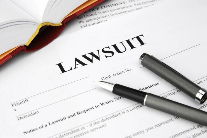 A lawsuit was filed in District Court on Monday by James English, Bree Hillje and Lacy Pearson ...