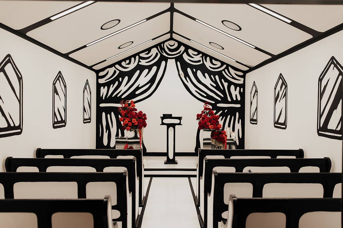 Til Death Do Us Part Chapel inside the Palms Casino Resort. (Palms/Erin Marie Photos)