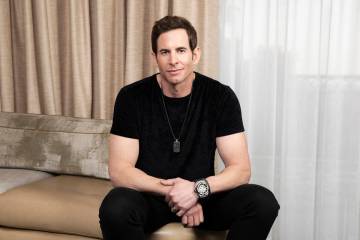 Tarek El Moussa poses for a portrait to promote "The Flip Off" on Tuesday, Jan. 28, 2 ...