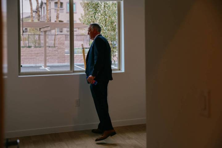 Nevada Gov. Joe Lombardo. (Liv Paggiarino/Las Vegas Review-Journal)