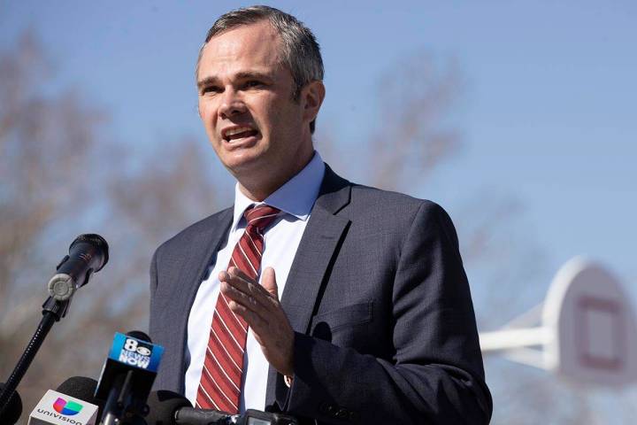 Former North Las Vegas City Manager Ryann Juden. (Erik Verduzco/Las Vegas Review-Journal) @Erik ...