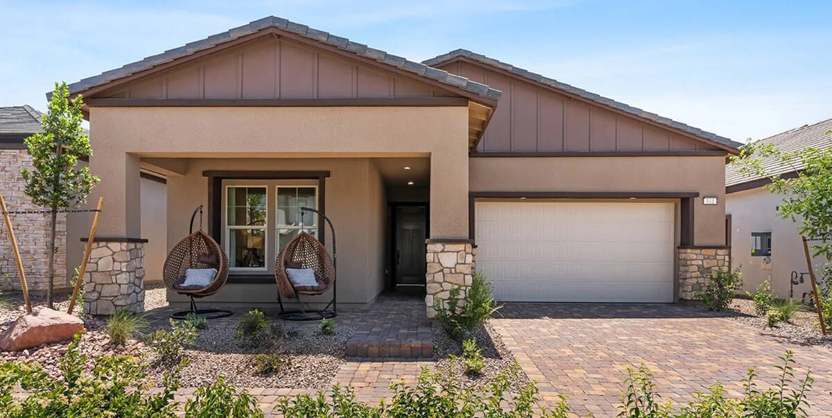 Ambridge by Woodside Homes has opened in Cadence, a Henderson master-planned community. (Woodsi ...