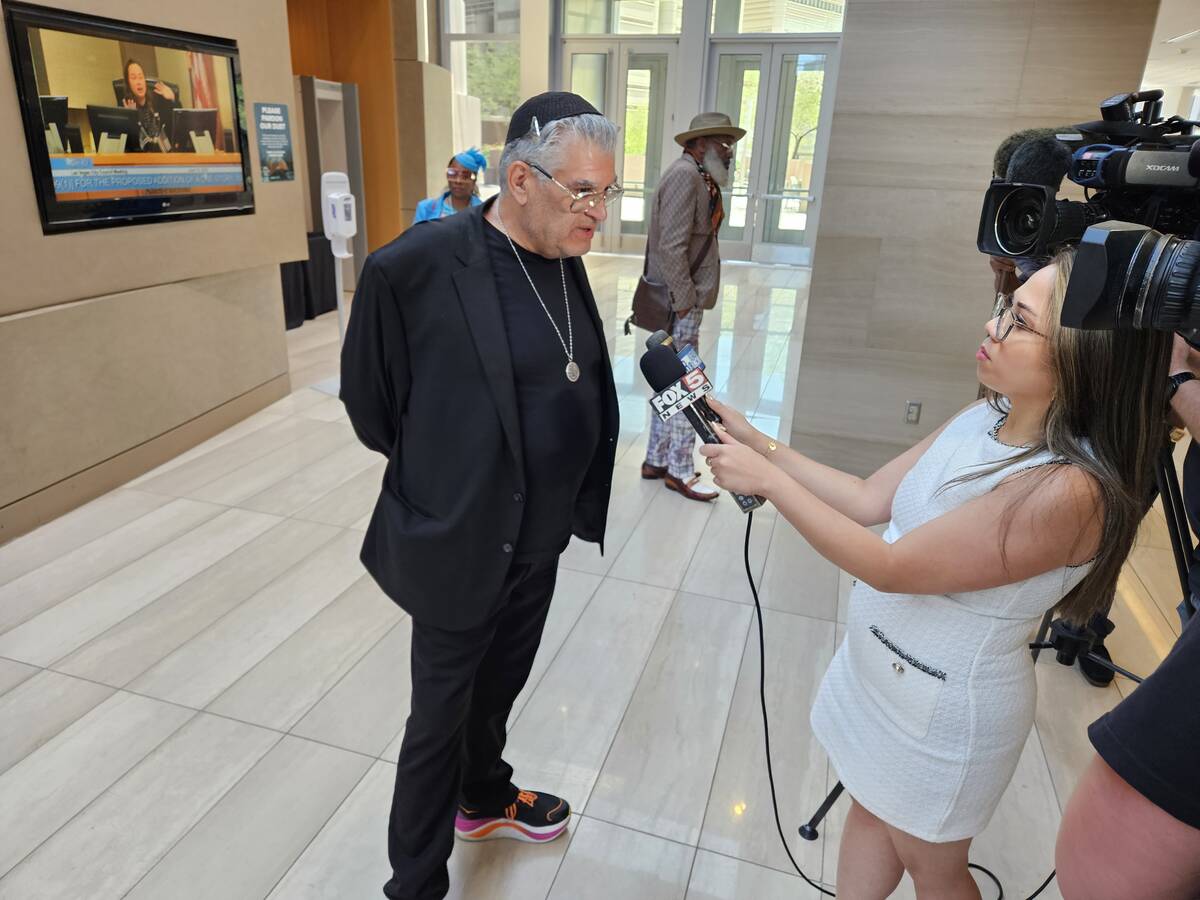 Developer Shlomo Meiri. (Ricardo Torres-Cortez/Las Vegas Review-Journal)