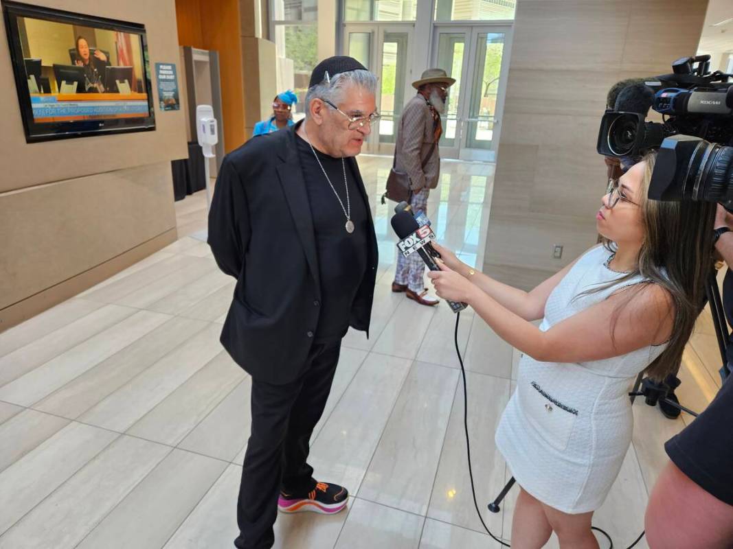 Developer Shlomo Meiri. (Ricardo Torres-Cortez/Las Vegas Review-Journal)